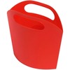 Deflecto Antimicrobial Kids Mini Tote - External Dimensions: 8" Width x 5.4" Depth x 2" Height - Plastic - Red - For Art Supplies, Crayon