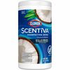 Clorox Scentiva Wipes, Bleach Free Cleaning Wipes - Ready-To-Use - Pacific Breeze & Coconut Scent - 75 / Canister - 1 Each - Bleach-free, Disinfectant