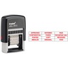 Trodat U.S. Stamp & Sign 12 Message Stamp - Message Stamp - "APPROVED, CONFIDENTIAL, COPY, EMAILED, ENTERED, FAXED, FOR DEPOSIT ONLY, ORIGINAL, PAID, 