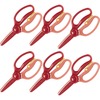 Fiskars Preschool Training Scissors - Left/Right - Metal - Blunted Tip - Bright Assorted - 72 / Carton