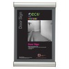 Seco Mitred Snap Frame - 8.50" x 11" Frame Size - Rectangle - Dual-sided, Durable - 1 Each - Aluminum - Silver