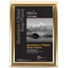 Seco Mitred Snap Frame - 8.50" x 11" Frame Size - Rectangle - Durable - 1 Each - Aluminum - Gold