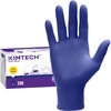 KIMTECH Vista Nitrile Exam Gloves - Large Size - For Right/Left Hand - Nitrile - Blue - Recyclable, Textured Fingertip, Powdered, Non-sterile - For La