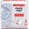 Huggies Simply Clean Wipes - White - 1 Each