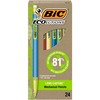 BIC Ecolutions Xtra Life Mechanical Pencil - #2 Lead - 0.7 mm Lead Diameter - Medium Point - Black Lead - Assorted Plastic Barrel - 24 / Box