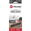 VELCRO&reg; Mountable Cut-To-Length Cable Sleeves - Cable Sleeve - Black - 2 - 36" Length