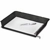 Rolodex Mesh Side-Load Stacking Letter Tray - 3" Height x 10.8" Width14.3" Length - Side-loading, Stackable, Durable - Black - Steel Mesh - 1 Box