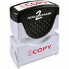 Consolidated Stamp Cosco Accustamp 2 Shutter Stamp - Message Stamp - "Copy" - 1 Line(s) - 1.63" Impression Width x 0.50" Impression Length - 20000 Imp