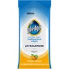 Pledge PH Balanced Multisurface Cleaner Wipes - Fresh Citrus Scent - 25 / Pack - 1 Each - pH Balanced, Streak-free, Residue-free - Blue