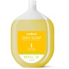 Method Dish Soap Refill - Liquid - 54 fl oz (1.7 quart) - Lemon Mint Scent - 1 Each - Green
