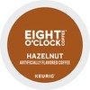 Eight O'Clock&reg; K-Cup Hazelnut Coffee - Compatible with Keurig Brewer - Light/Medium - 24 / Box