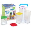 Learning Resources Create-a-Space SeeThru Storage Caddy - Lid - Multicolor - 1 Each