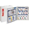 First Aid Only Class A SC First Aid Cabinet - Carrying Handle, Wall Mountable, Portable - White - Steel
