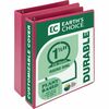 Samsill Earth's Choice Plant-based View Binders - 1 1/2" Binder Capacity - Letter - 8 1/2" x 11" Sheet Size - 3 x Round Ring Fastener(s) - Chipboard, 