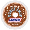 The Original Donut Shop&reg; Snickers Coffee - Compatible with Keurig K-Cup Brewer - Mild - 24 / Box