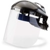 Honeywell Ratchet Style Face Shield - Recommended for: Face - Large Size - Airborne Particle, Debris, Flying Particle Protection - Headband, Adjustabl