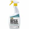 CLR Pro Mold & Mildew Stain Remover - 32 fl oz (1 quart) - Surfactant Scent - 1 Bottle - Bleach-free - White
