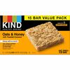 KIND Healthy Grains Bars - Trans Fat Free, Gluten-free, Low Sodium, Cholesterol-free - Oats & Honey with Toasted Coconut - 1.20 oz - 15 / Box