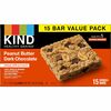 KIND Healthy Grains Bars - Trans Fat Free, Gluten-free, Low Sodium, Cholesterol-free - Peanut Butter Dark Chocolate - 1.20 oz - 15 / Box