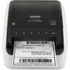 Brother QL-1110NWBC Desktop Direct Thermal Printer - Monochrome - Label Print - Ethernet - USB - Bluetooth - White, Glossy Black - 118.11" Print Lengt