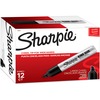 Sharpie King Size Permanent Markers - Bold Marker Point - Chisel Marker Point Style - Black - Plastic Barrel - 12 / Dozen