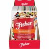 Fisher Summit Trail Mix - Resealable Bag - Peanut, Milk, Chocolate, Raisin, Cashew - 1 Serving Bag - 4 oz - 6 / Carton