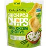 Orchard Valley Harvest Sour Cream and Chive Chickpea Chips - Gluten-free, Individually Wrapped - Sour Cream & Onion - 1 Serving Bag - 3.50 oz - 6 / Ca