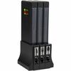 Mind Reader 3-Compartment Utensil Dispenser Organizer - 300 - 3 Compartment(s) - 24" Height x 11.5" Width10.3" Length%Counter - Durable, Lightweight, 