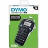 Dymo LabelManager 160 Portable Label Maker - 0.25" , 0.38" , 0.50" - Battery - Black - Handheld - Auto Power Off, English Layout Keyboard, Compact, Li