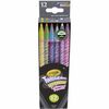 Crayola Twistables Colored Pencils - Assorted Lead - Clear Plastic Barrel - 1 Pack