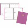At-A-Glance Badge Weekly/Monthly Planner - Large Size - Weekly, Monthly - 13 Month - January - January - 8 1/2" x 11" Sheet Size - Twin Wire - Purple,