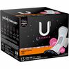 U by Kotex Ultra Thin Overnight Pads - WithWings - 1 Each - Individually Wrapped, Anti-leak, Absorbent, Odor-absorbing