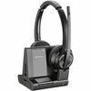 Poly Savi 8200 Office Stereo Headset - Microsoft Teams Certification - Stereo - Wireless - DECT - 590 ft - 32 Ohm - 20 Hz - 20 kHz - On-ear - Binaural