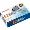 Officemate Binder Clip, Small - Small - 2.8" Length x 1.7" Width - 0.38" Size Capacity - for Binder - 12 / Box - Gray