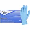 ProWorks Nitrile Powder-Free Exam Gloves - Large Size - For Right/Left Hand - Nitrile - Blue - Comfortable, Latex-free, Non-sterile - For Industrial, 