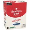Seattle's Best Coffee K-Cup Breakfast Blend Coffee - Compatible with Keurig Brewer - Medium - 24 /