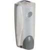 Dial Liter Dispenser - Manual - 1.06 quart Capacity - Antimicrobial, Locking Mechanism, Vandal Resistant, Push Button - Ice - 1Each