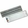 Unger OmniClean Microfiber Mop Pads - 5/Carton - Rectangle - Durable - MicroFiber, Polyester - Green, Black