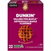 Dunkin' Donuts&reg; K-Cup Falling for Maple Artificially Maple Flavored Coffee - Compatible with Keurig Brewer - Medium - 22 / Box