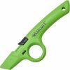 Westcott Non-Replaceable Finger Loop Safety Cutter - Ceramic Blade - Retractable, Lock Off Switch, Durable - Acrylonitrile Butadiene Styrene (ABS) - G