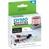 Dymo LW Durable Labels - 1" Width x 2 1/8" Length - Direct Thermal - White - Plastic - 500 / Roll - 500 / Roll - Durable, Scratch Resistant, Tear Resi