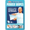 Mr. Clean Magic Eraser Power Wipes - Concentrate - 5.80" Length x 3.50" Width - 16 / Box - Heavy Duty, Disposable, Flexible - Light Blue