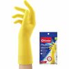 O-Cedar Playtex Handsaver Gloves - Hot Water, Chemical Protection - Small Size - Latex, Nitrile, Neoprene - Yellow - Long Lasting, Durable, Anti-micro