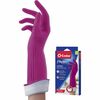 O-Cedar Playtex Living Gloves - Chemical, Bacteria Protection - Large Size - Latex, Neoprene, Nitrile - Pink - Anti-microbial, Reusable, Durable, Comf
