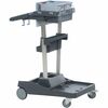 Vileda Professional VoleoPro Cart - 4 Casters - Plastic, Aluminum, Anodized Aluminum, Steel - x 4.8" Width x 8" Depth x 17.8" Height - Gray - 1 Each