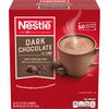 Nestle Dark Chocolate Single-Serve Hot Cocoa Mix - Packet - 50 / Box