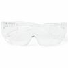 Medline Visitor Safety Glasses - Regular Size - Clear - Latex-free, Comfortable, Disposable - 144 / Carton