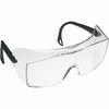 3M OX Over-The-Glasses Protective Eyewear - Recommended for: Eye, Workplace - Fog, UVA, UVB, UVC Protection - Polycarbonate - Black - Anti-fog, Over-t