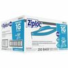 ZiplocÂ&reg; Grip n' Seal Freezer Bags - Large Size - 1 gal Capacity - 10.56" Width x 10.75" Length - Zipper Closure - Textured - Clear - Plastic - 1C