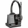 Poly Savi 8200 Office 8220 Headset - Stereo - Wireless - Bluetooth/DECT 6.0 - 449.5 ft - 32 Ohm - 20 Hz - 20 kHz - Over-the-head - Binaural - Ear-cup 